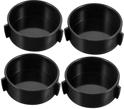 Levemolo 4stücke Reptilien Futterschale Hochwertige Wasserschalen Für Terrarium Glatte Oberfläche Leicht Zu Reinigen Für Eidechsen Und Kleine Haustiere Praktisches Zubehör Für