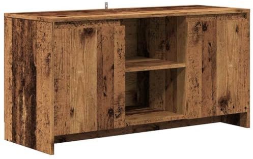 vidaXL TV-Schrank Altholz-Optik 102x37,5x52,5 cm Holzwerkstoff