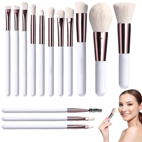 Makeupborstset – makeupborstar, sminkborstkit | sminkborstset för sminkborstar, set med små sminkborstar, sminkborstsamling, foundationblandborstar för smink