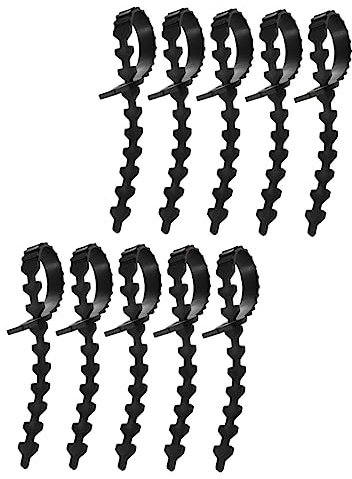 KONTONTY Lot de 10 Attaches pour Arbres pour Branches Et Piquets