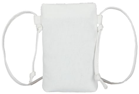 XSDSLS Handytasche zum Umhängen für Damen, Kleine Handy Umhängetasche, Mini Crossbody Schultertasche Handytasche,Handy Umhängetasche mit verstellbarem Trageriemen für Mädchen Frauen (Weiß)