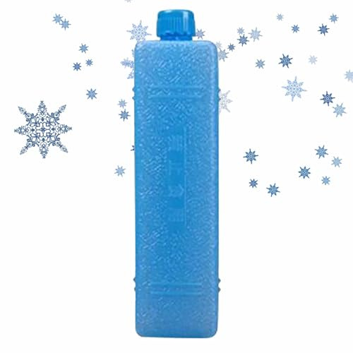 Générique Freezer Packs for Coolers,Ice Packs for Lunch Bags - Ice Crystal Box for Refrigerator, Cold Freezer Packs for Coolers, Food