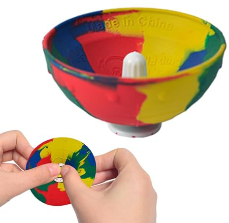 szaluyk per saltare – Camouflage | Giocattolo Flummi – Portable Jumping Sensory Toy – gonfiabile per bambini antistress pensierino compleanno colorato set di 4 pezzi elastico stabile