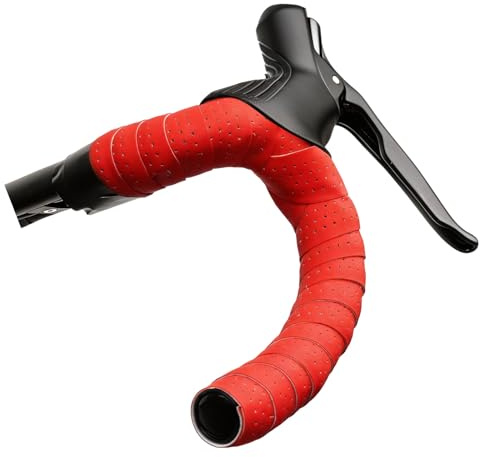 Zxfdsfdbnm Biciclette Manubrio Grip Maniche Antiurto Antiscivolo per Mountain Bike Biciclette Nastro Manubrio