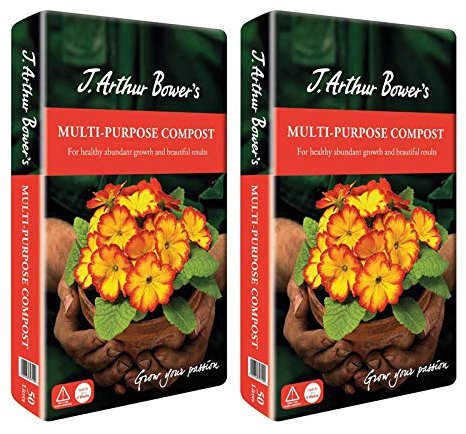 J. Arthur Bowers Multi-purpose Compost 2 x 50L Bags (100L)