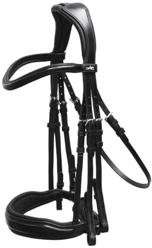 Schockemöhle Milan Kandare anatomisch ohne Zügel Größe: WB Farbe: Black/Silver