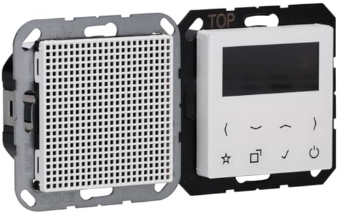 Smart-Radio DAB+ mit Bluetooth, Lautsprecher-Set Mono S AS/A, alpinweiß