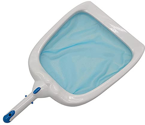 HNGM Kescher Professionelle Pool Net Leaf Rake Net RADRAME Net Slip Net Cleaner Swimmingpool Spa Werkzeuge Pool Zubehör (Color : White)