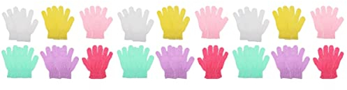 Beaupretty 3 Sets Bad-peeling-handschuhe Home Duschhandschuh Rückenreibhandschuh Tiefenreinigung Wischhandschuhe 10 Stück * 3