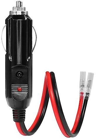 12V Ersatz Zigarettenanzünder Stecker YACSEJAO 1FT 16AWG Stecker Zigarettenanzünder Stecker reines Kupfer Leiter Verlängerung Adapterkabel
