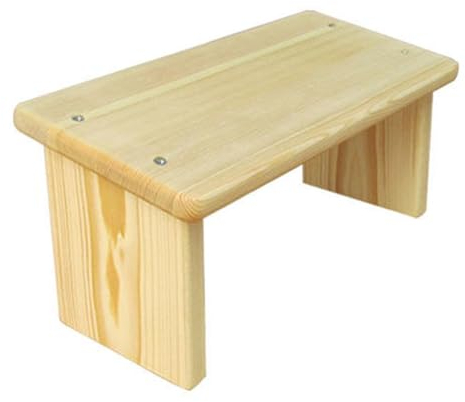 Oshhni Meditationsbank, Kniehocker aus Holz, ergonomischer Holzstuhl, Perfekter niedriger Sitz, Yoga, Gebet, kein Kissen, 42x18x17.5cm