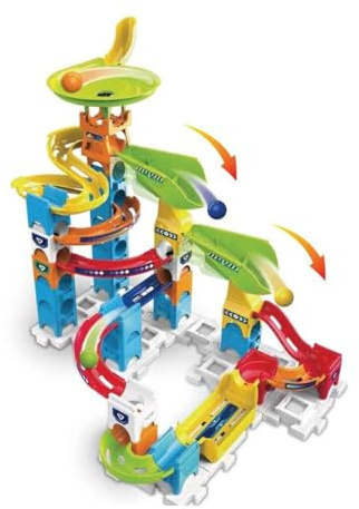 Vtech - Marble Rush Double Drop Set, 47 Stück (950-529632)