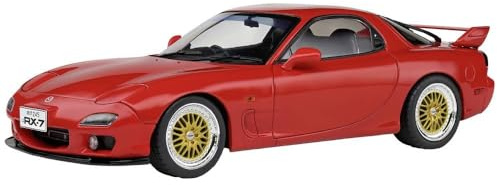 Solido Mazda RX-7 FD RS (1994, rot) – Hochwertiges Diecast Modellauto im Maßstab 1:18, legendäres JDM-Sportcoupé für Sammler & Tuning-Fans