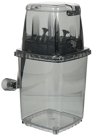 Yardenfun Tritaghiaccio Manuale Multifunzionale Portatile Compatto Facile Da Trasportare Perfetto Per Casa E Ufficio