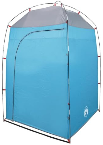 vidaXL Tente de Douche Bleu imperméable, Tente, Tente de Jardin, abri d'extérieur, Tente de Camping, abri de Camping, abri de Jardin