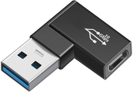 Adaptador Tipo C a USB 3.0, Conector Tipo C, Extensor de Carga rápida USB C | Adaptador USB C Macho a USB C Hembra, Conector rápido USB Tipo C para transmisión de señal de Audio y Video