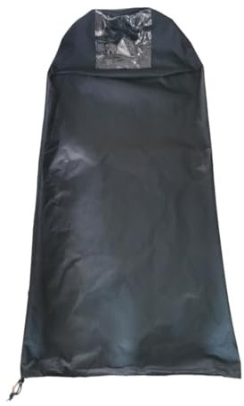 Fenteer Gas Tank Cover Protection Portable Waterproof Weather Resistant Gas Bottle Cover with Adjustable Buckle for Garden RV Travel
