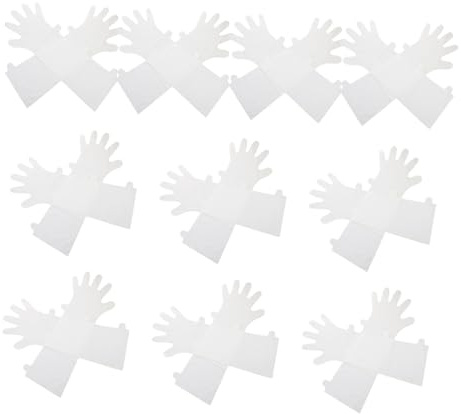 PLAFOPE 10paare Feuchtigkeitsspendende Handschuhe für Intensive Handpflege Einweg-handmaske mit Langer Passform Geeignet für Spa Salon und Heimgebrauch