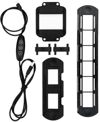 Huudngeje 35mm Film Scanner Negative Scanning and Copying 10 Levels Adjustable for Old Photos Negatives Converter to Digital