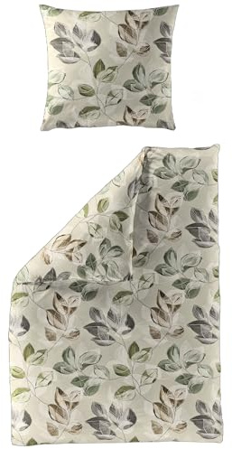 Bierbaum Bettwäsche Biber Natur (4136-80) (1 x 80x80 + 1 x 135x200 cm)