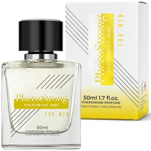 Pheromone Just For Men – Perfume con Feromonas para Hombre | Fragancia Fresca con Cítricos, Cedro y Almizcle | Atracción Natural para Día y Noche