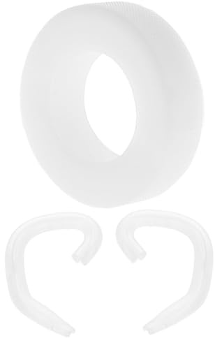 Ciieeo Infant Silicone Ear Alignment Set, Soft Aesthetic Support for Newborns and Babies, Skin-Friendly Adhesive Roll with Contoured Positioning Brackets (1 Pair + 1 Roll)