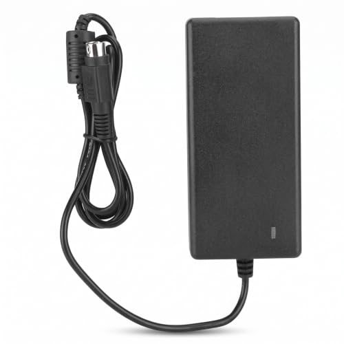 FAUOSWUK Adaptador de Fuente de Alimentación de 4 Pines, 12 V, 5 A, Nuevo Adaptador de Carga de Alto Rendimiento para Computadoras Portátiles, Protección contra Sobrevoltaje, para Profesionales de