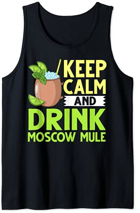 Moscow Mule Recipe Copper Mugs Drink Tank Top