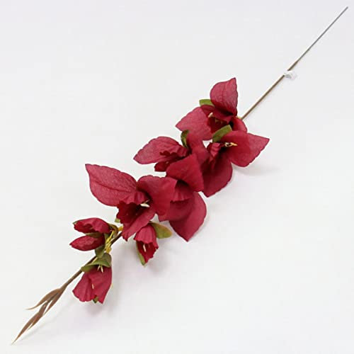 2021 Neue Seide Künstliche Gladiole Blume Zweig Dekor Wohnzimmer Wohnaccessoires Party Hochzeit Blumenarrangement Foto Requisiten-Rot