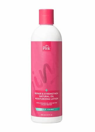 Lusters Pink Repair & Strengthening Natural Oil Moisturizing Lotion, 12 oz