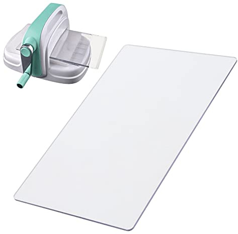 Standard Schneidepads für Stanzmaschine 25,5 x 15,5 cm Transparente Acryl Schneidpads Polycarbonat Kunststoff Schneideplatten 3 mm Dicke für Stanzarbeiten