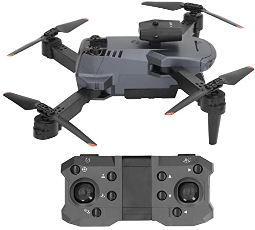 K6 Drone Faltbare 2,4 GHz Wifi Drohnen mit 4K HD Kamera RC Folding Quadcopter Hubschrauber für Erwachsene Kinder (Dreifache Batterien (im Lieferumfang enthalten))