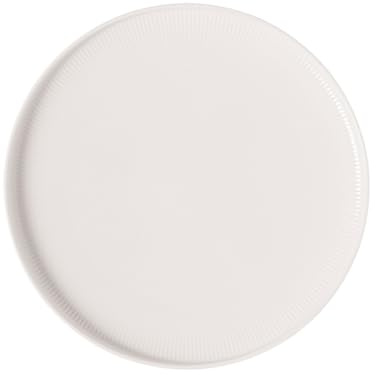 Villeroy & Boch Lot de 6 assiettes plates Afina en porcelaine de qualité supérieure, fabriquées en Allemagne, passent au lave-vaisselle et au micro-ondes, empilables, blanches