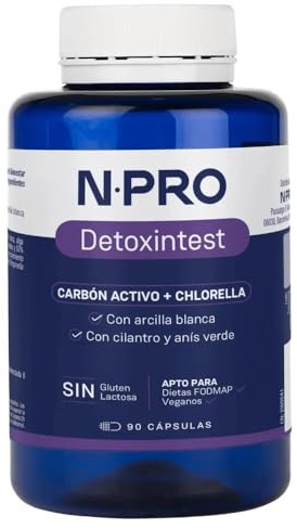 NPro SALUD INTESTINAL Detoxintest 90 Cápsulas