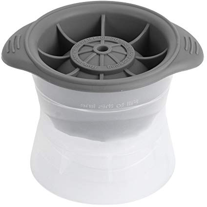 Moule à boules de glace en Silicone de qualité alimentaire, pour whisky surgelé rapidement, machine à glaçons ronde pour cocktails, Bar à domicile, PC en plastique Silicone 4,3 x
