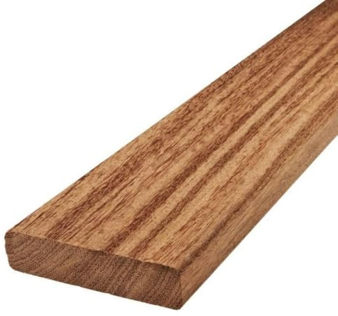 BioMaderas® - Lames de terrasse en Cumaru - Largeur 90 mm - Épaisseur 21 mm - Longueur 182 cm