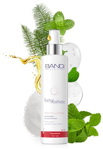 Bandi Lotion Perte de Cheveux Lotion Croissance Prêle Bio-stimulante À la Prêle et Menthe Poivrée pour Nutrition et Santé des Cheveux Ingrédients Naturels Circulation Sanguine Naturels