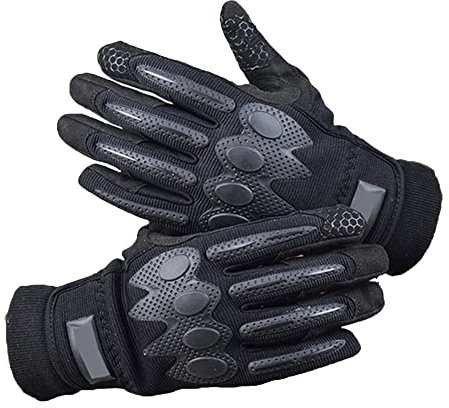 Axdwfd 1 Parques Guantes De Trabajo De Seguridad, Guantes Mecánicos, Guantes De Impacto, Guantes Anti-vibración, Guantes De Aparejador (Size : S)