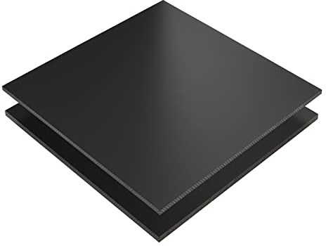 HPL Platte wetterfest | Fassadenplatte, Balkonplatte, Schichtstoffplatten | in 6mm, 8mm | VERSCHIEDENE FORMATE | TOP QUALITÄT MADE IN GERMANY (Anthrazit Ral7016, 120 x 20cm (8mm Stärke))