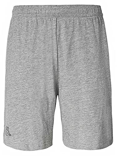 Kappa Cabas Short Pantalones Cortos Hombre, Grey MD Mel/Grey Smoked, XL