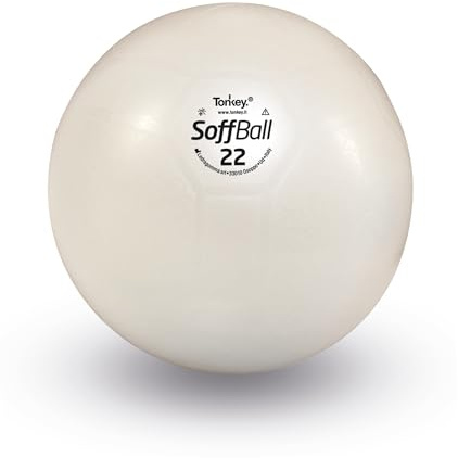 TONKEY ACTIVE LIFE - Pilates Ball [15-22-26-30-40cm] SoffBall Maxafe - Fitball für Yoga, Fitness, Pilates, Physiotherapie und Rehabilitation - Zubehör und Trainingsgeräte für zu Hause und im