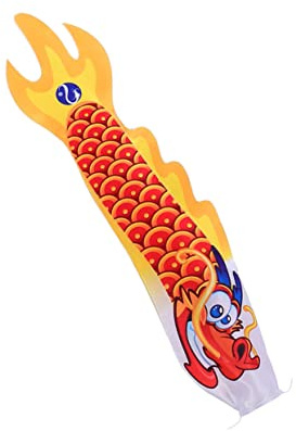 BESPORTBLE Novelty Garden Hanging Flag Windsock Flag for Outdoor Decor Festival Decor