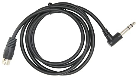 Zerodis Hochwertiges Sound-Verbindungskabel mit Rechtwinkligem Design, Ideal für Synthesizer und E-Pianos, 1,5 M Kabellänge, Kompatibel mit Allen MIDI-Standards