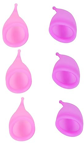 GOOHOCHY Silikon Periodentasse 30 Ml Wiederverwendbar Für Frauen Tampon Alternativen Pad Alternativen Komfortabel Für Schwimmen Wandern Übernachtung