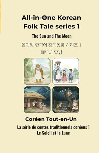 All in one Korean-Folk Story series1 The Sun and the Moon /Série de contes traditionnels coréens Tout-en-un 1 : Le Soleil et la Lune: The Siblings Who ... Devenus le Soleil et la Lune, et le Tigre