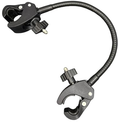 Schwanenhals Mikrofonständer, Mikrofon zur Tischmontage mit Klemmhalter für Musikaufnahmegeräte, Mikrofon, flexibler Schwanenhals Arm Klemmhalter