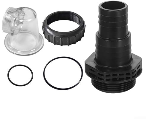 GZWY Bomba de circulación para piscina, accesorio transparente, tapa de prefiltro con juntas tóricas, repuesto para SPS25, SPS50, SPS75, SPS100, SPS100-1 (B)