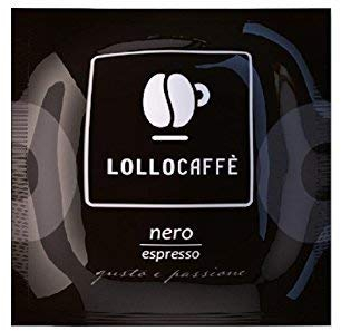 Lollo Caffè - Nero espresso - Cialde in carta filtro ESE da 44 mm - 600 pz (4x150 pz)