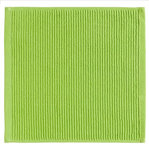 DDDDD, Spültücher, Basic Clean, Küchenzubehör, Spüllappen, Putztücher, Baumwolle, Hell Grün, 4 Stück