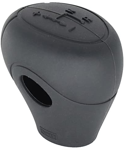 XUKEY Funda para palanca de cambios Smart Fortwo Roadster 450 451 452 Series de silicona para palanca de cambios de palanca de cambios (Negro)